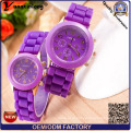 YXL-785 Silicone Quartz Watch mulheres geleia Senhoras relógio de pulso, relógios de marca vestido de mulher
